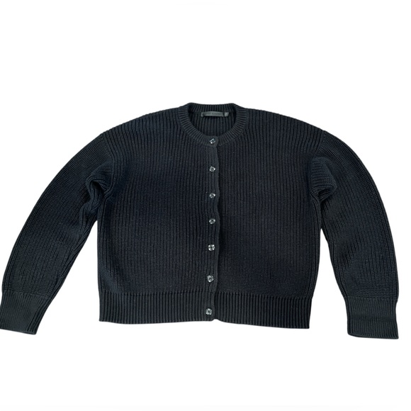 JENNI KAYNE Cotton Hayes Crewneck Cardigan size XS - Picture 5 of 8